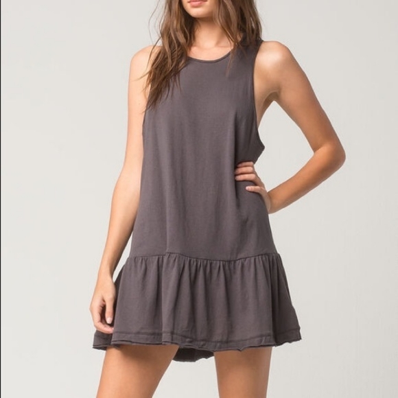 Free People Dresses & Skirts - Free People Brittany Peplum Tank Dress Size XS